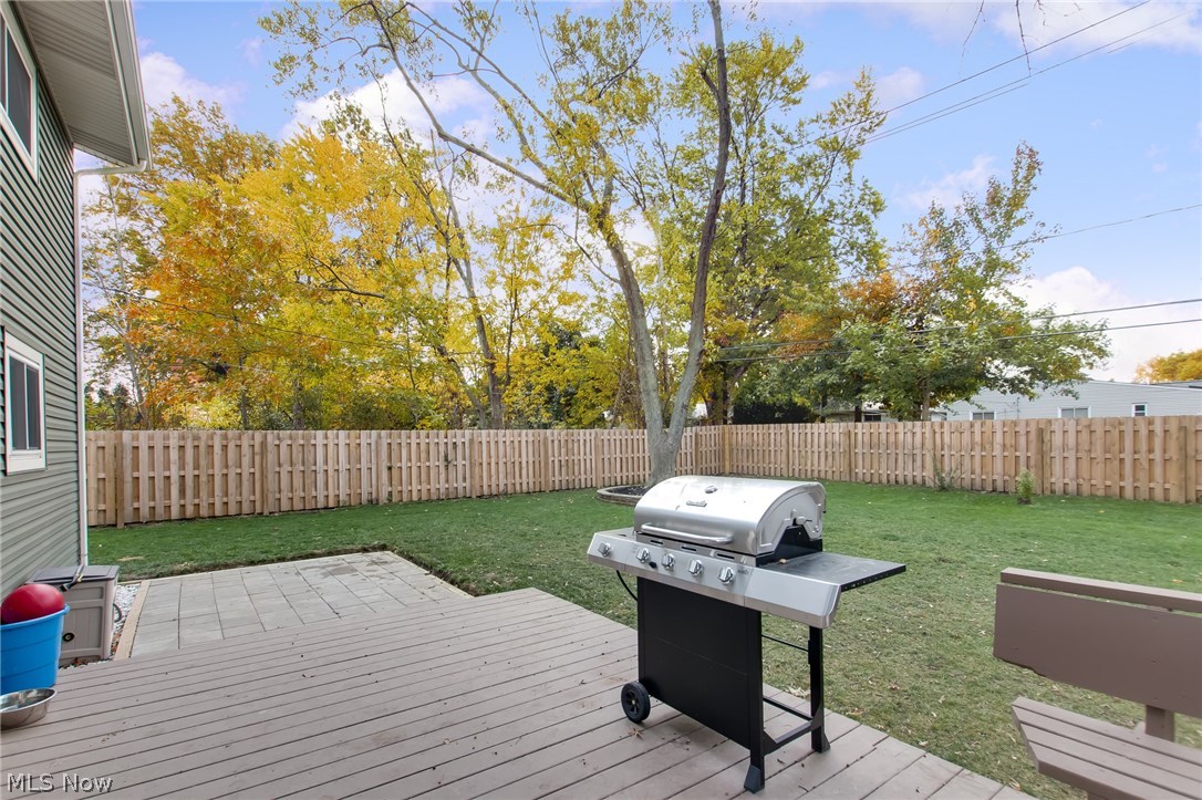 4928 Fairlawn Road Cleveland, OH 44124 - Photo 27 of 29 Deck, patio and fenced yard!