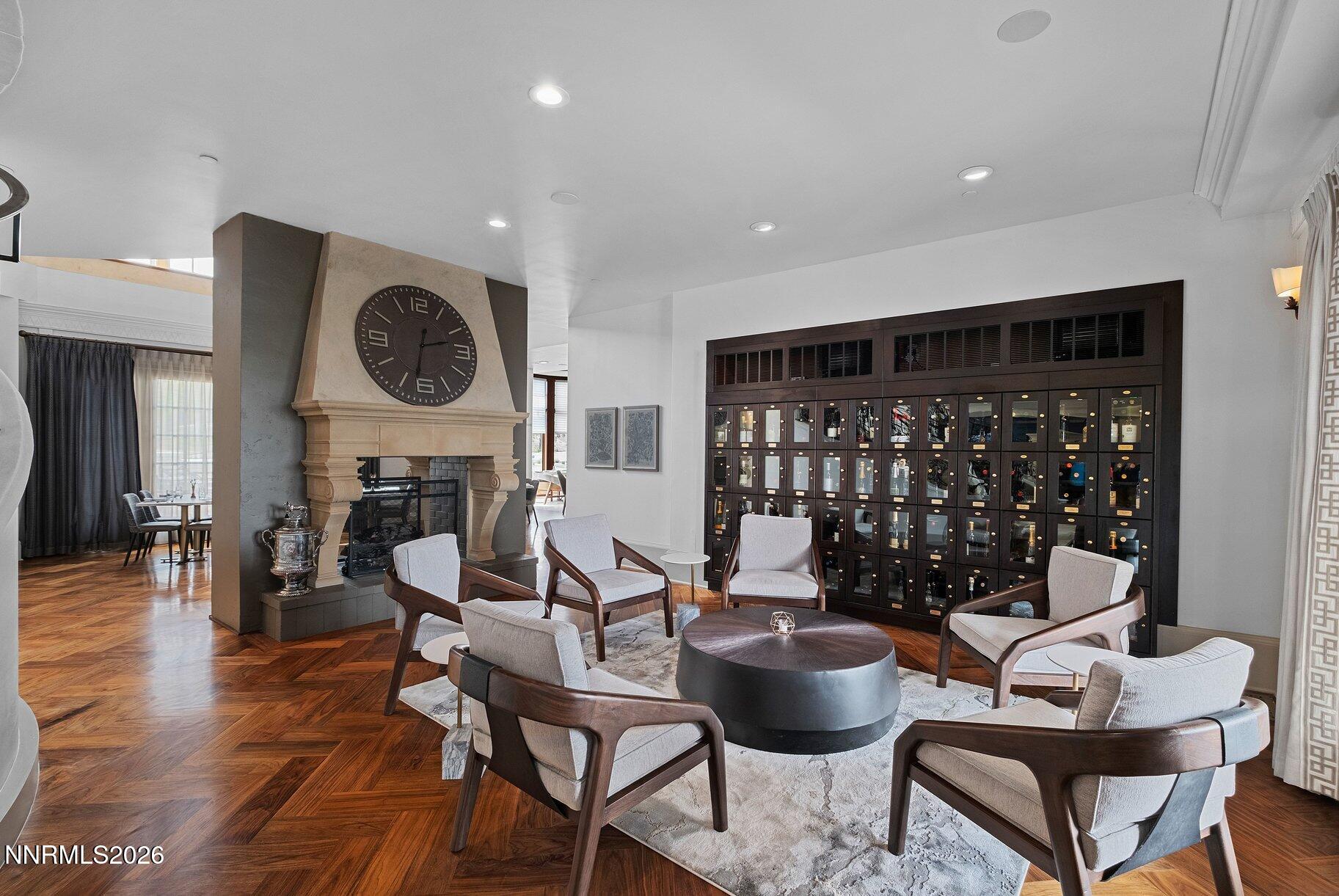 6110 South Pleasant Oak Trail Reno, NV 89511 - Photo 61 of 66 a dining room with furniture and wooden floor