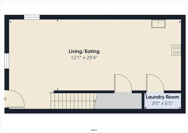 a black and white photo of a living room