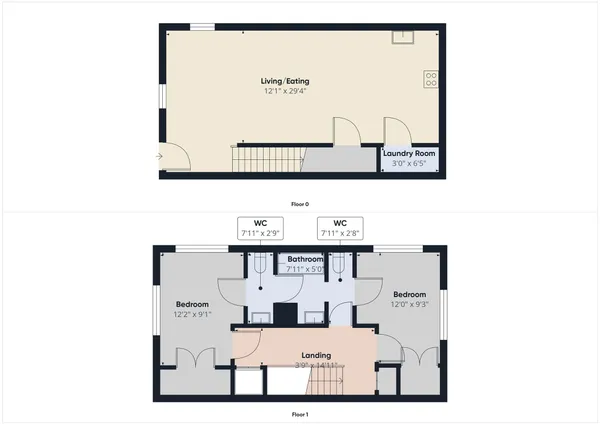 a picture of a bench in a white wall