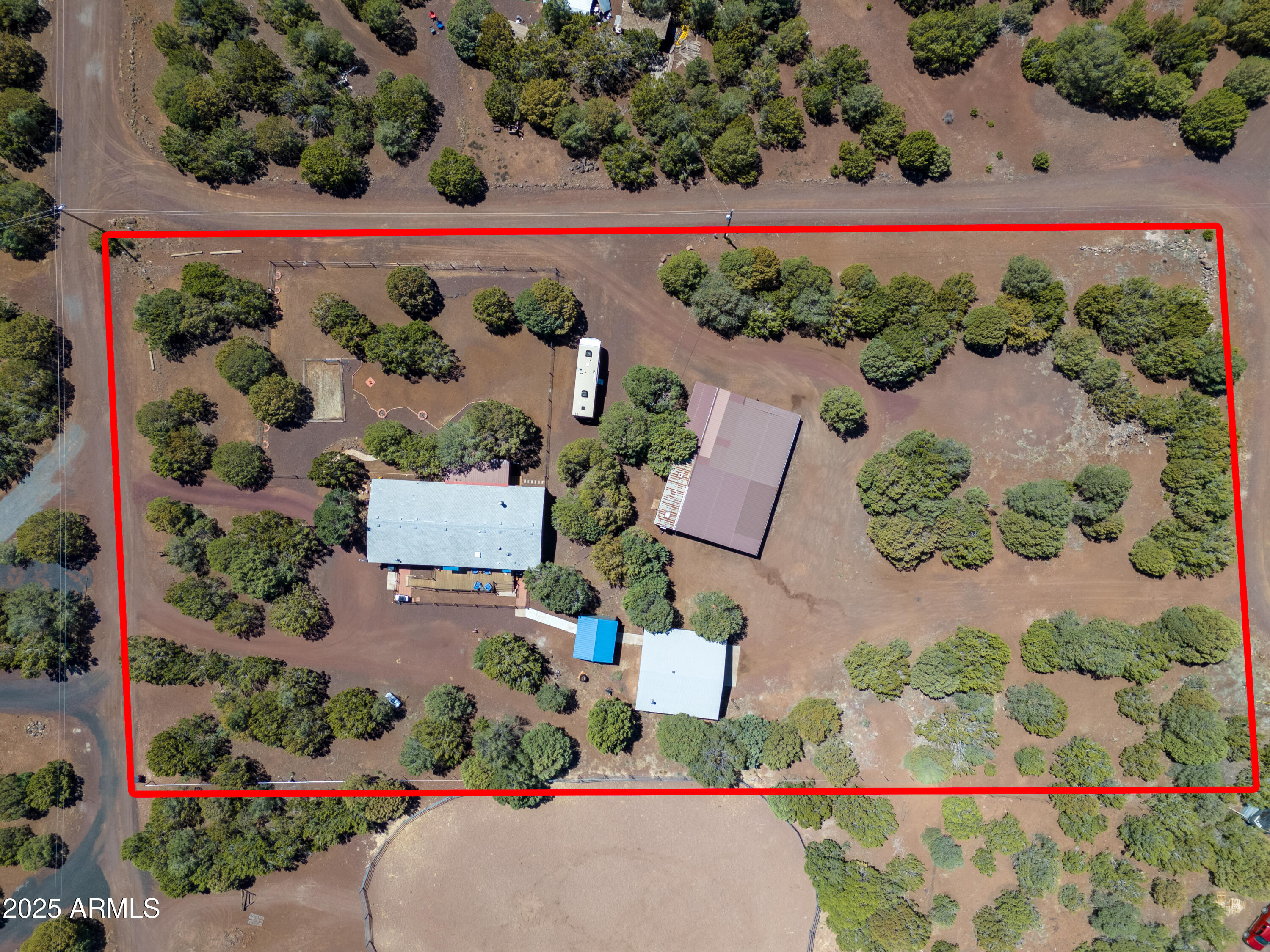 125 County Rd N3077 Show Low, AZ 85901 - Photo 48 of 71 Approx Lot Line