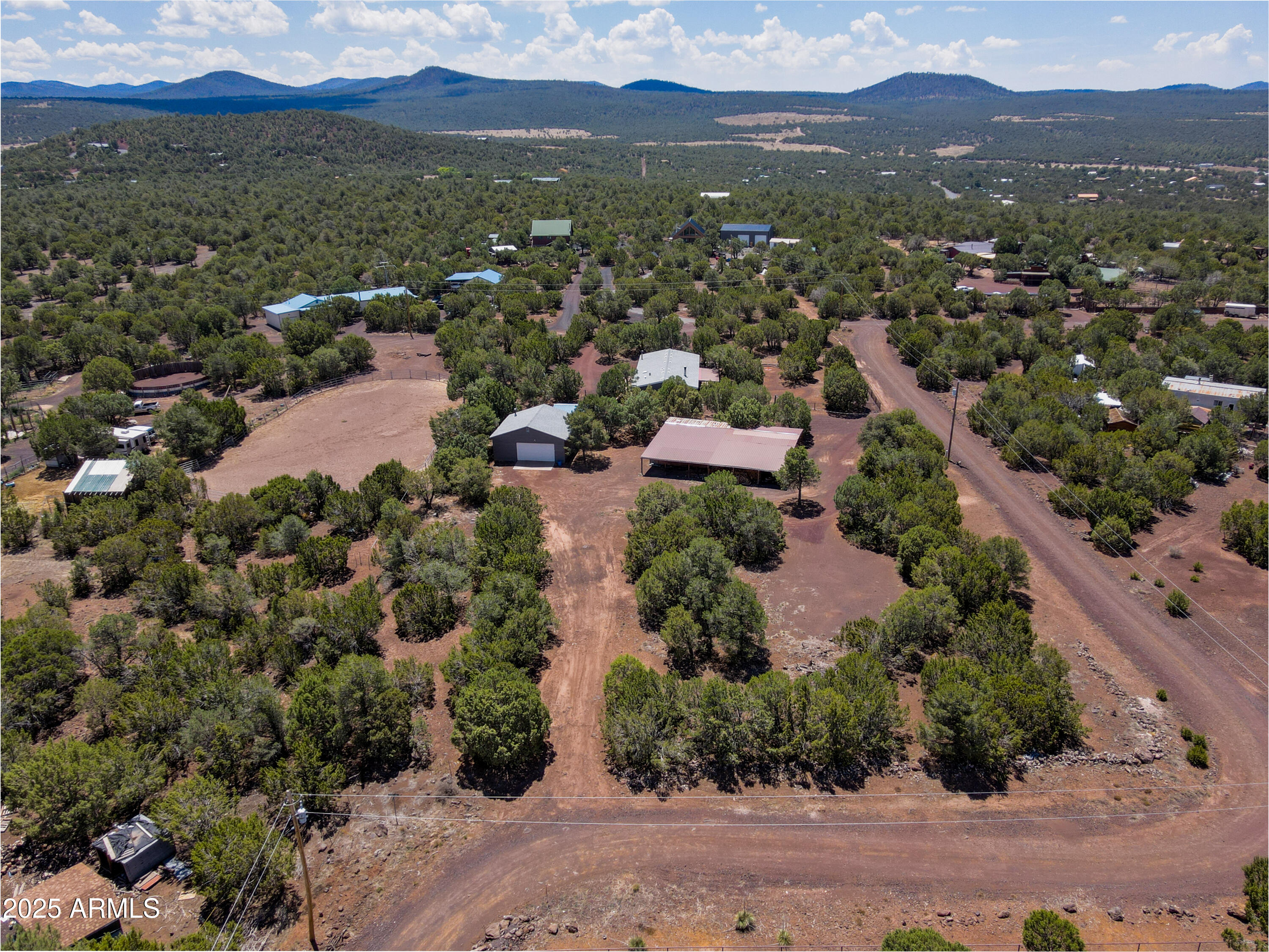 125 County Rd N3077 Show Low, AZ 85901 - Photo 52 of 71 an aerial view of multiple house