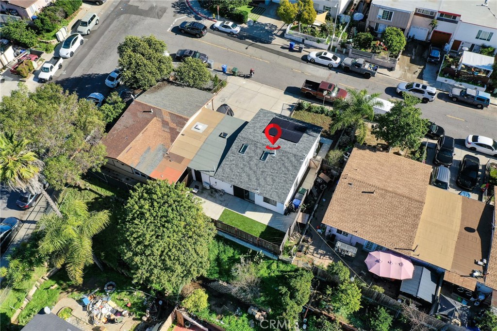 920 Raintree Place Vista, CA 92084 - Photo 17 of 18 an aerial view of house with yard and swimming pool