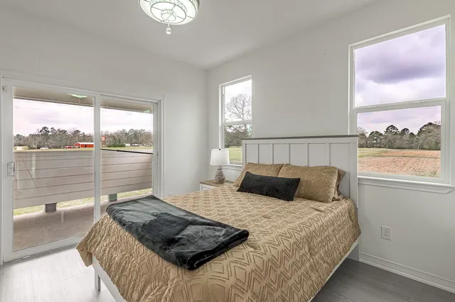 a close view of closet