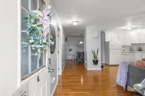 a view of a living room