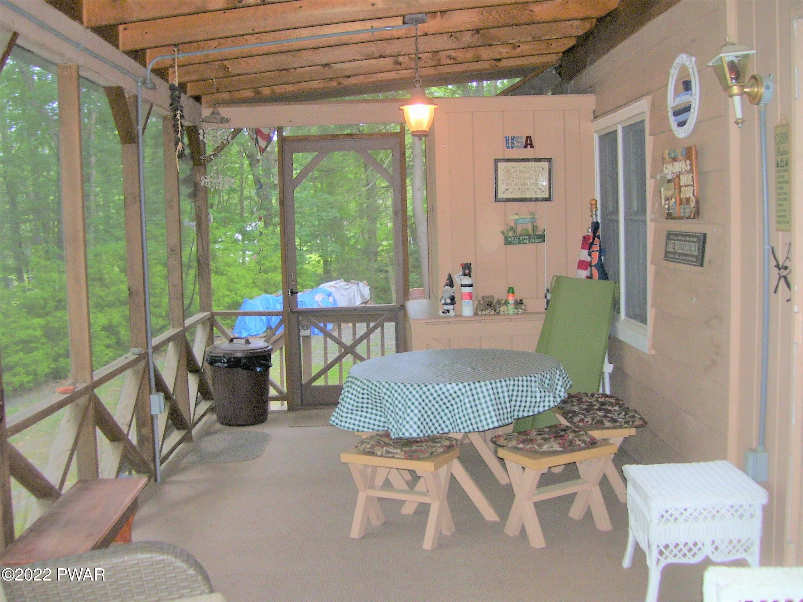 50 Paupack Point Road Hawley, PA 18428 - Photo 8 of 59 Screened Porch
