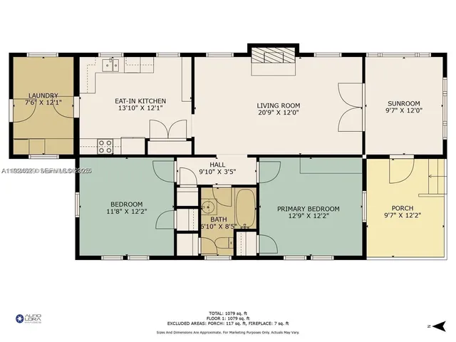 a picture of a book and a bed