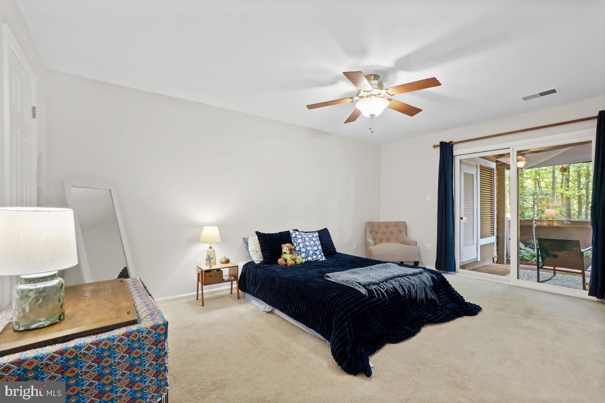 1515 Church Hill Place Reston, VA 20194 - Photo 18 of 28 Spacious primary bedroom with patio view