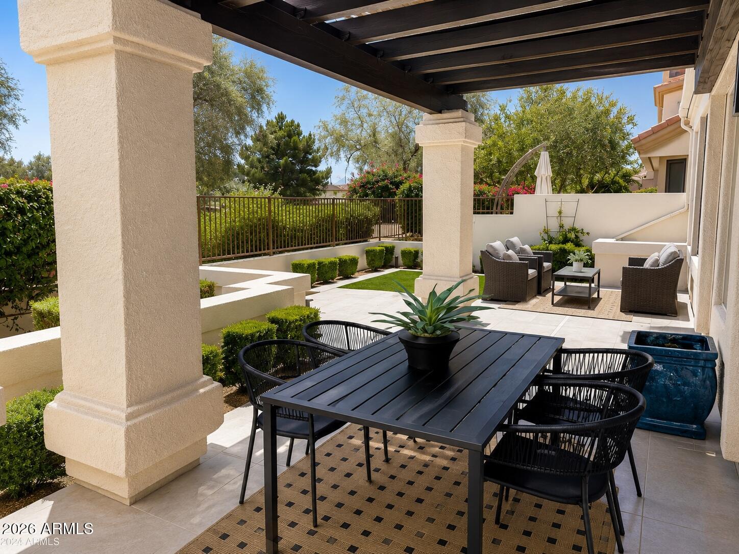 7525 East Gainey Ranch Road, Unit 103 Scottsdale, AZ 85258 - Photo 33 of 39 103 Patio full