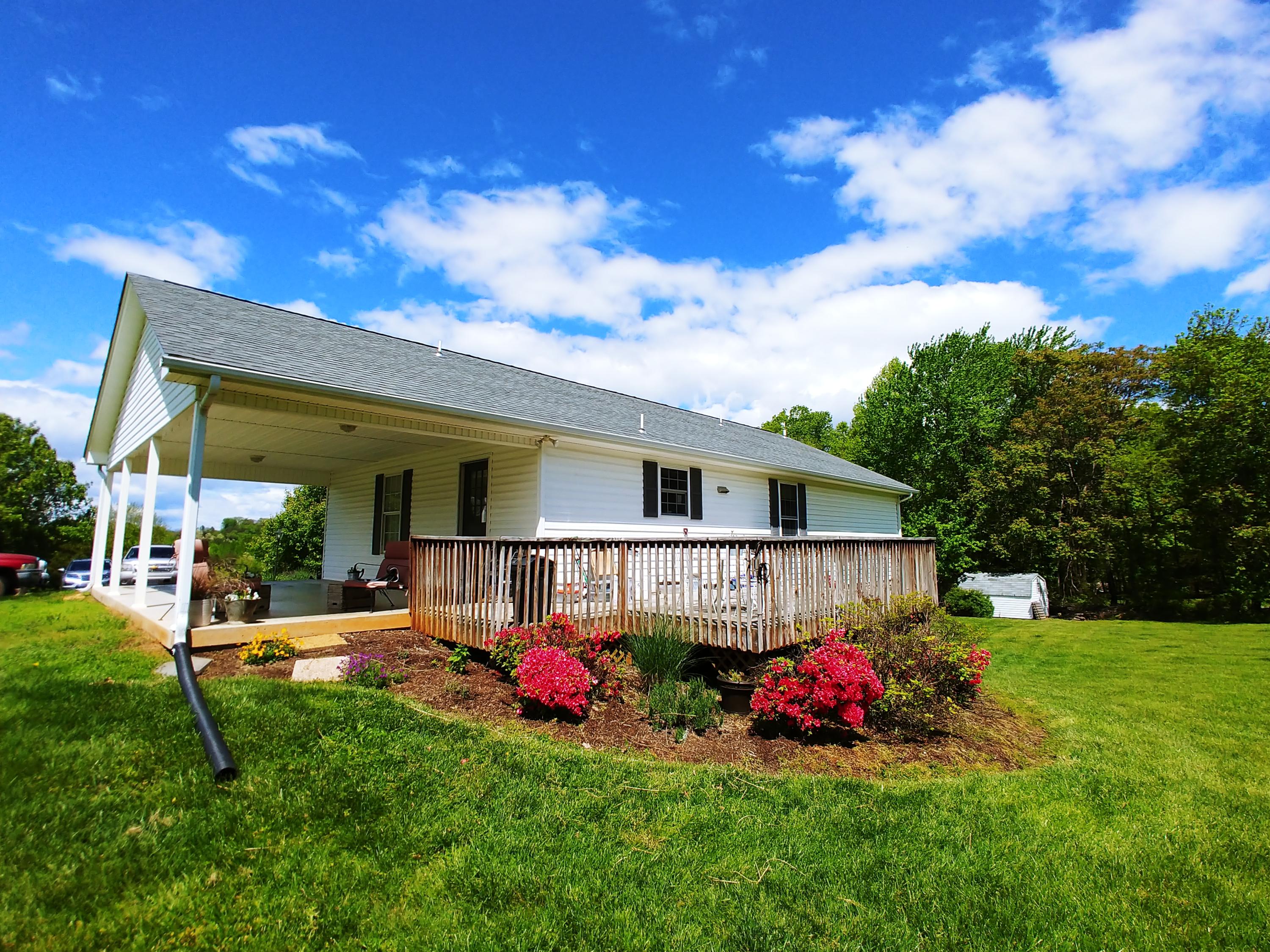 230 Timber Ridge Road Glade Hill, VA 24092 - Photo 39 of 43 Large Rear Deck