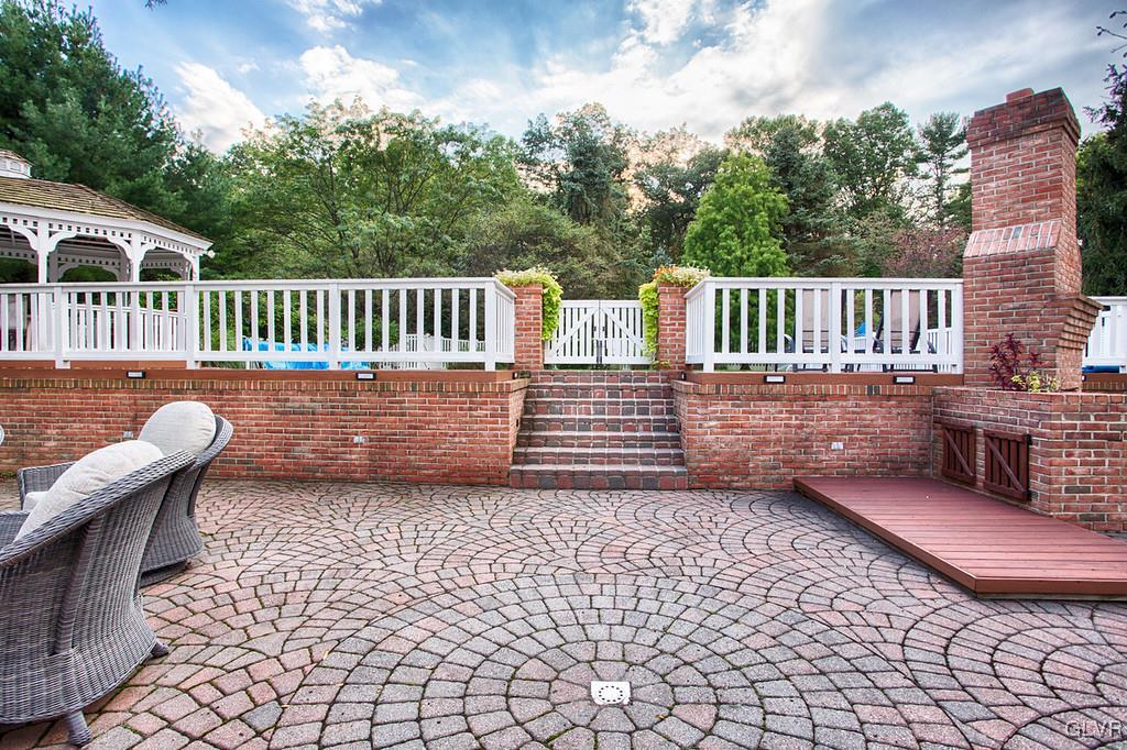 989 Park Estates Road Wind Gap, PA 18091 - Photo 25 of 41 a balcony view with a garden