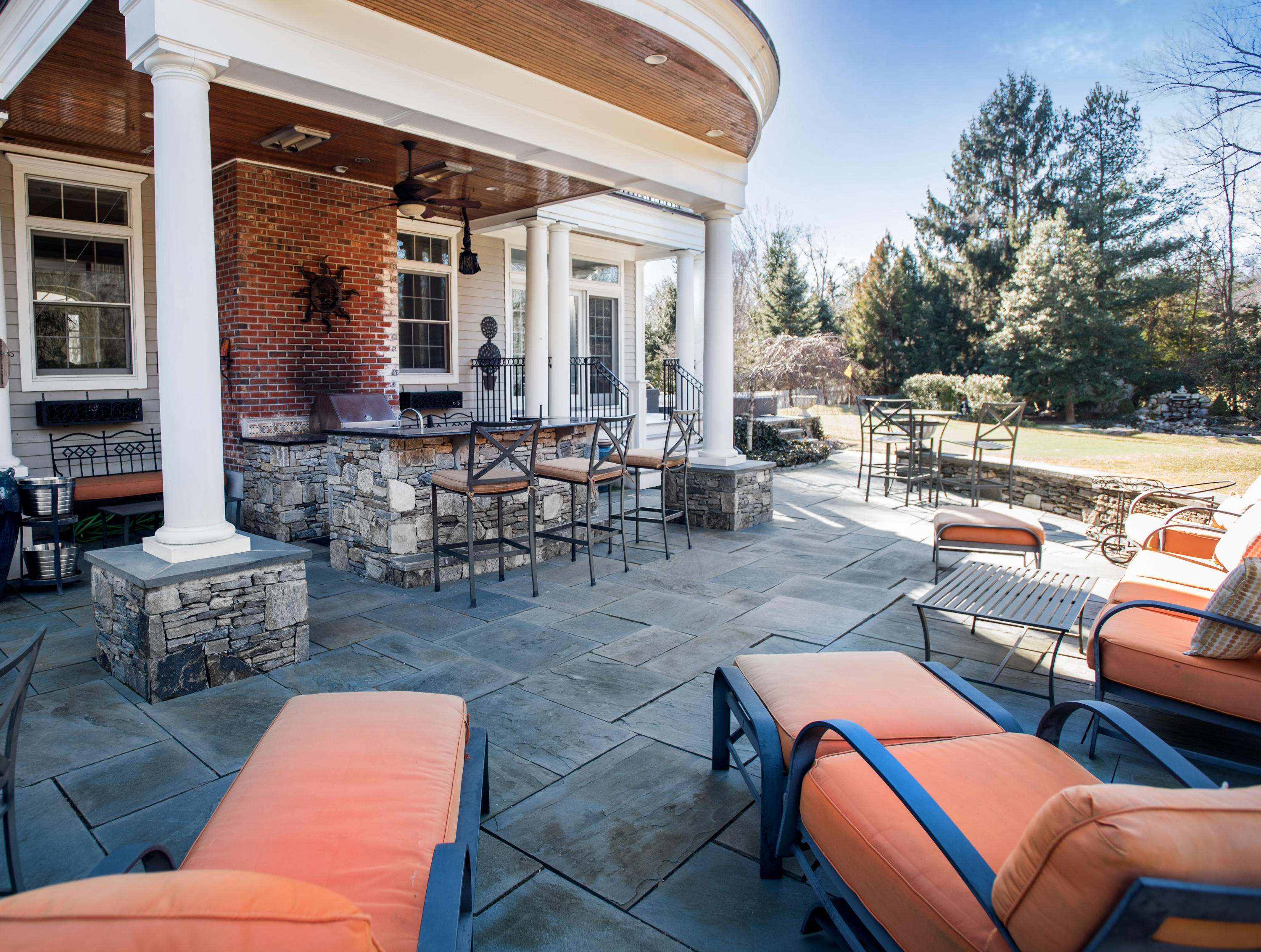 72 Conrad Road New Canaan, CT 06840 - Photo 30 of 35 Outdoor Terrace
