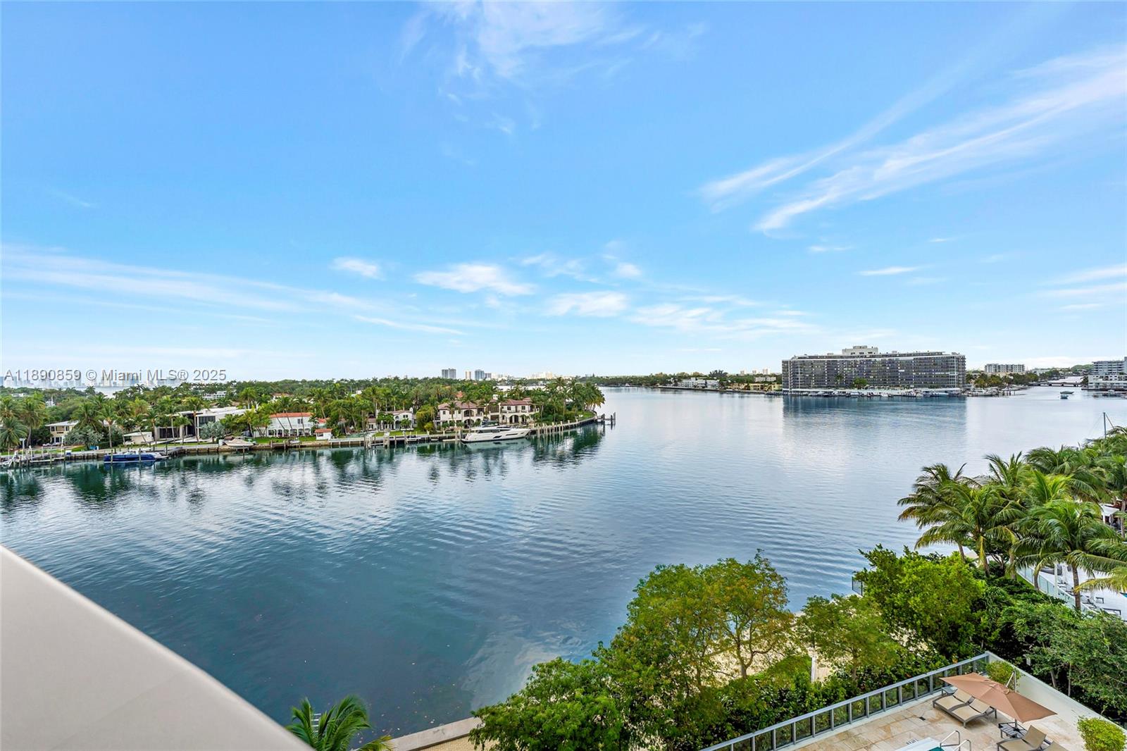 6620 Indian Creek Drive, Unit PH711 Miami Beach, FL 33141 - Photo 19 of 82 a view of a lake with houses in the back