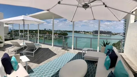 a view of a city and lake view