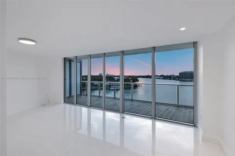 a view of a garden with potted plants