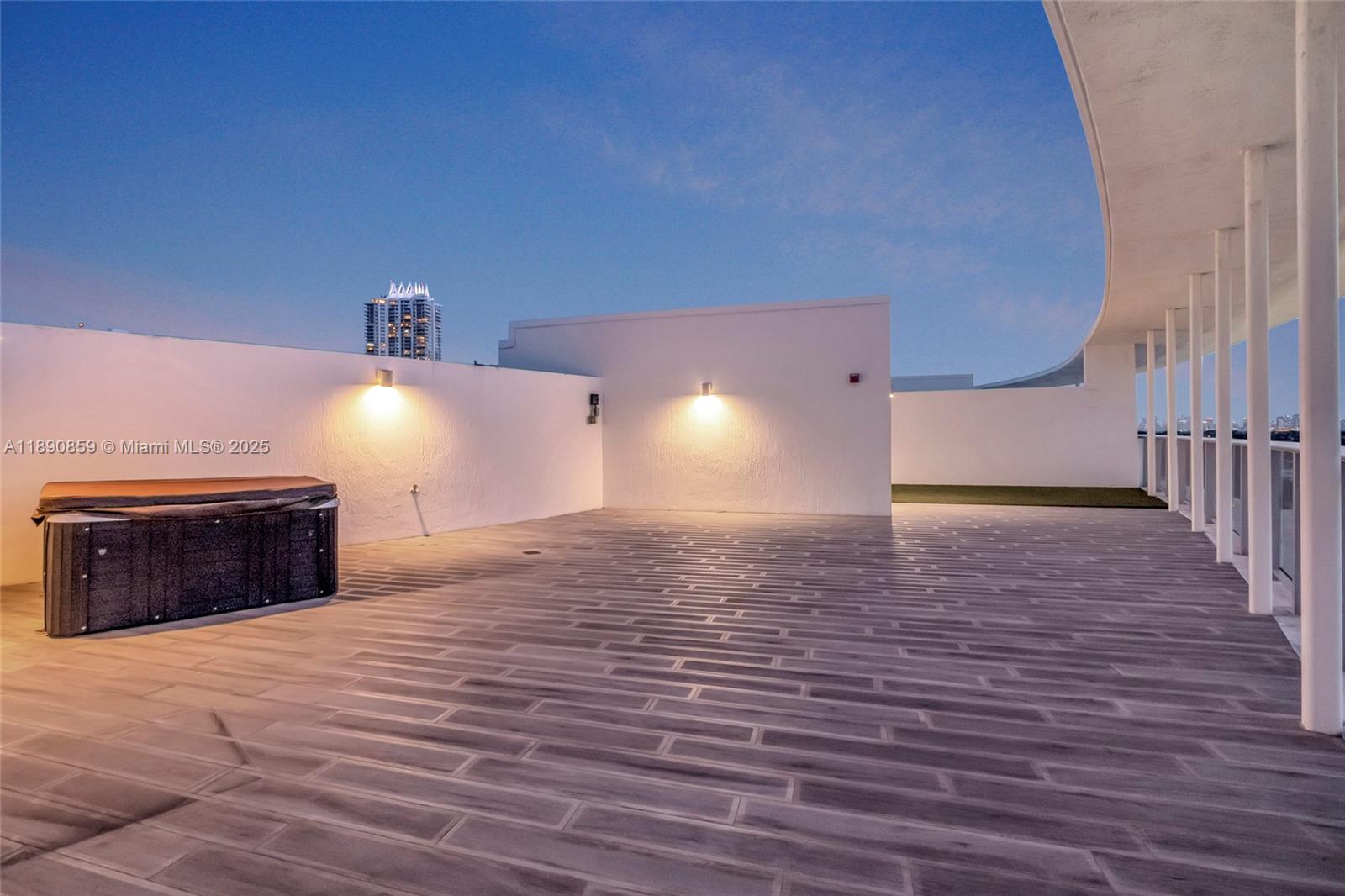 6620 Indian Creek Drive, Unit PH711 Miami Beach, FL 33141 - Photo 78 of 82 a view of a livingroom with a fireplace