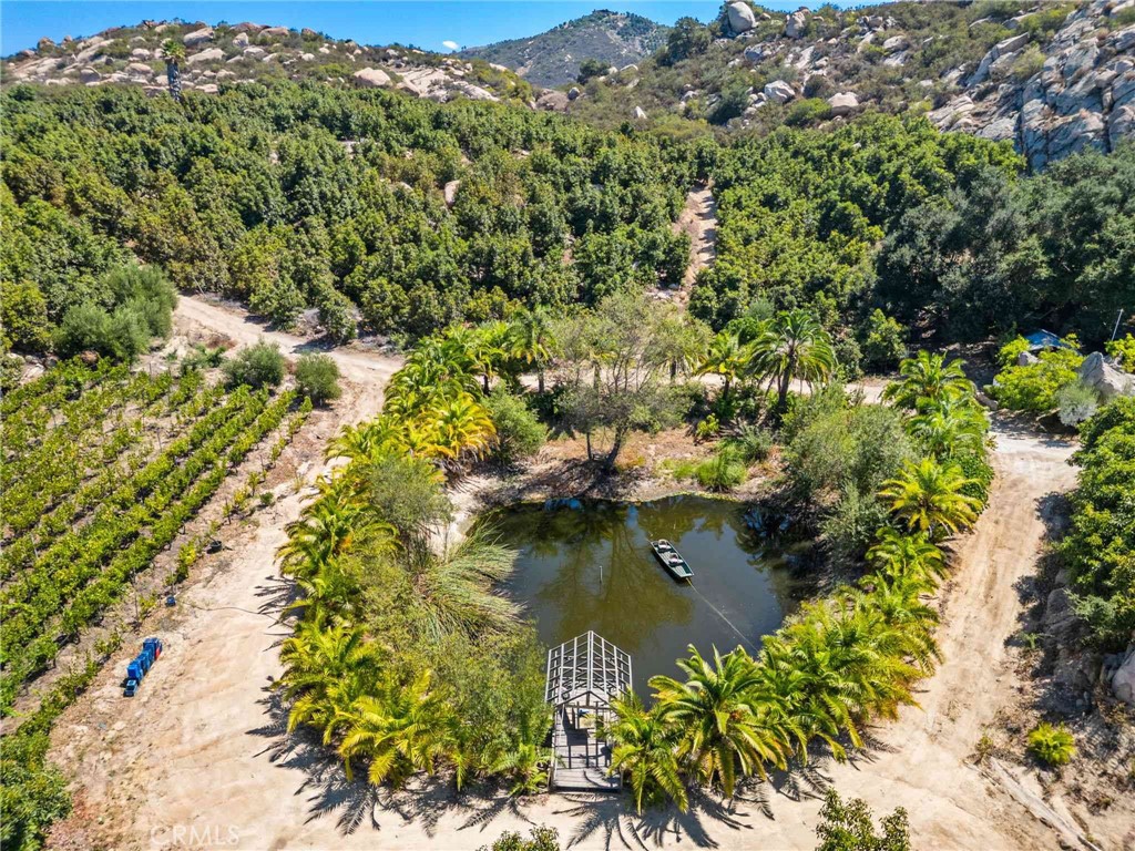 0 Los Casitas Road Temecula, CA 92590 - Photo 15 of 23 an aerial view of residential house with outdoor space and trees all around