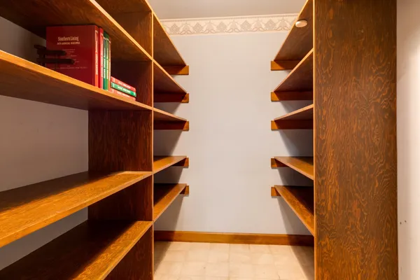 a living room filled with furniture