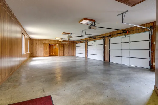 a view of a utility room with a window