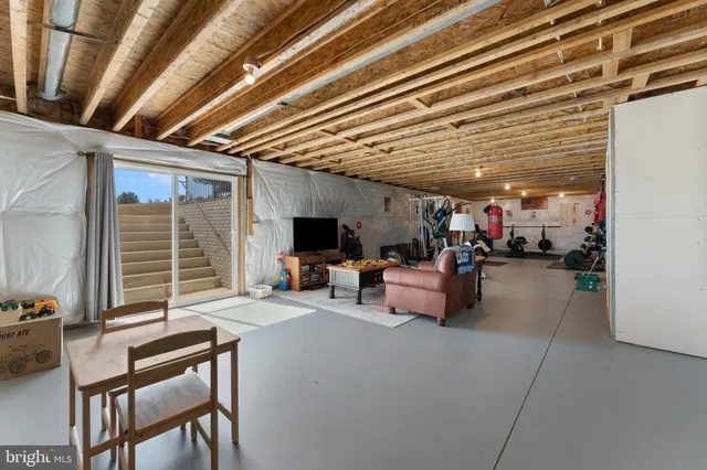 a view of storage and utility room