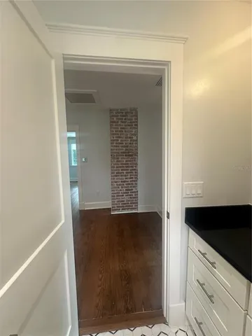 a view of backyard from deck