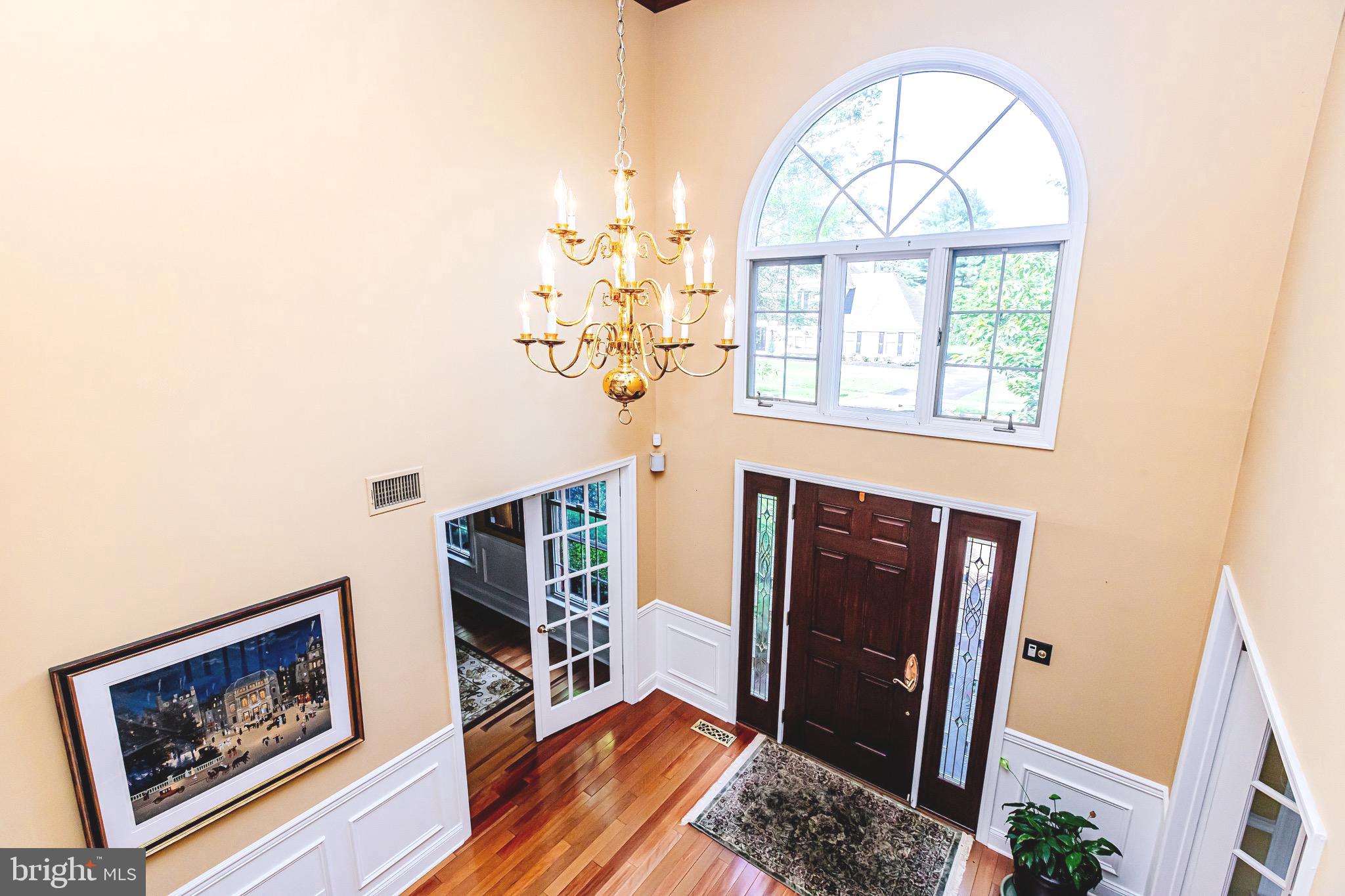 680 Fox Hollow Drive Yardley, PA 19067 - Photo 2 of 63 a view of an entryway with wooden floor