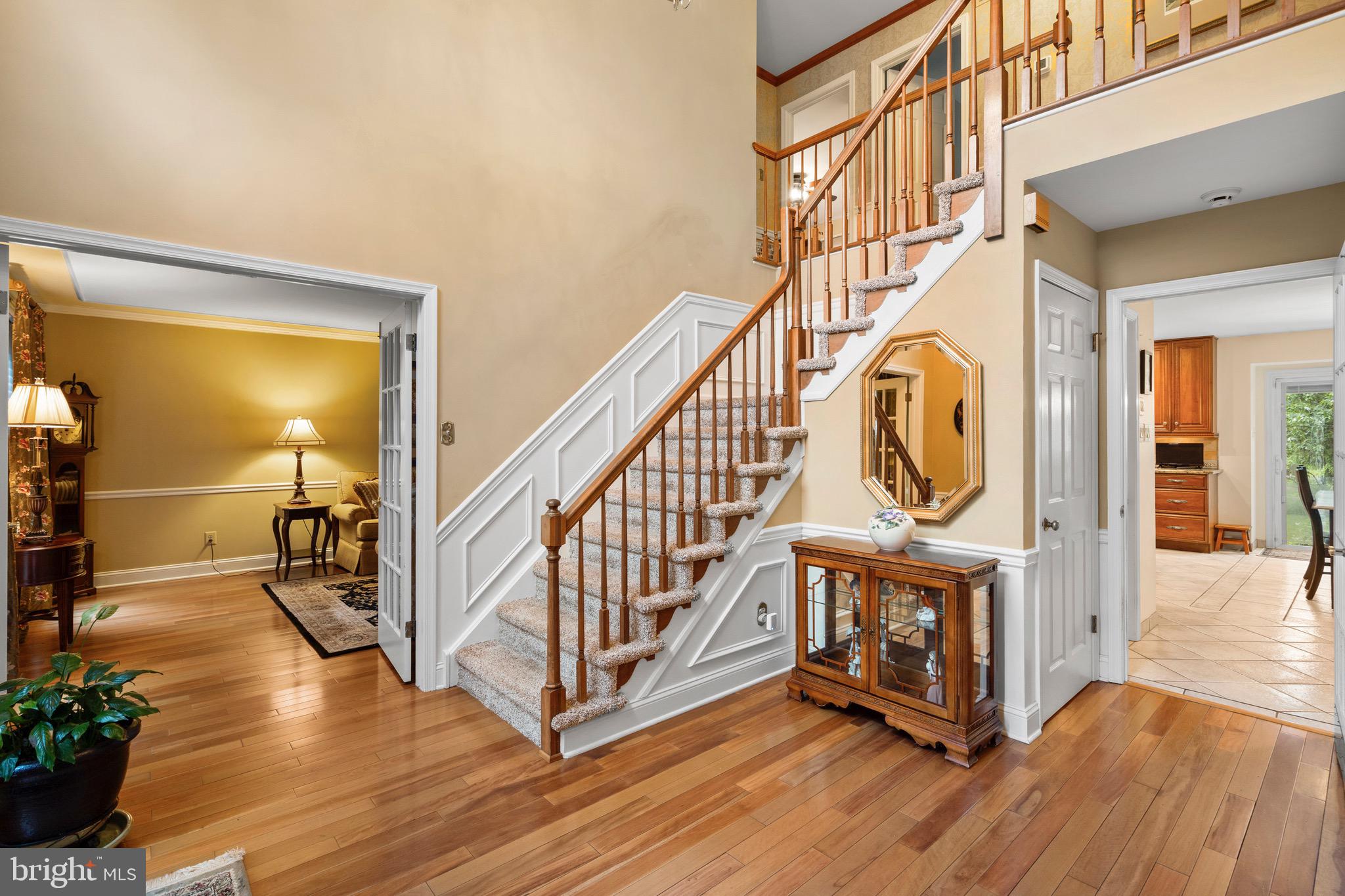 680 Fox Hollow Drive Yardley, PA 19067 - Photo 3 of 63 a view of an entryway with wooden floor
