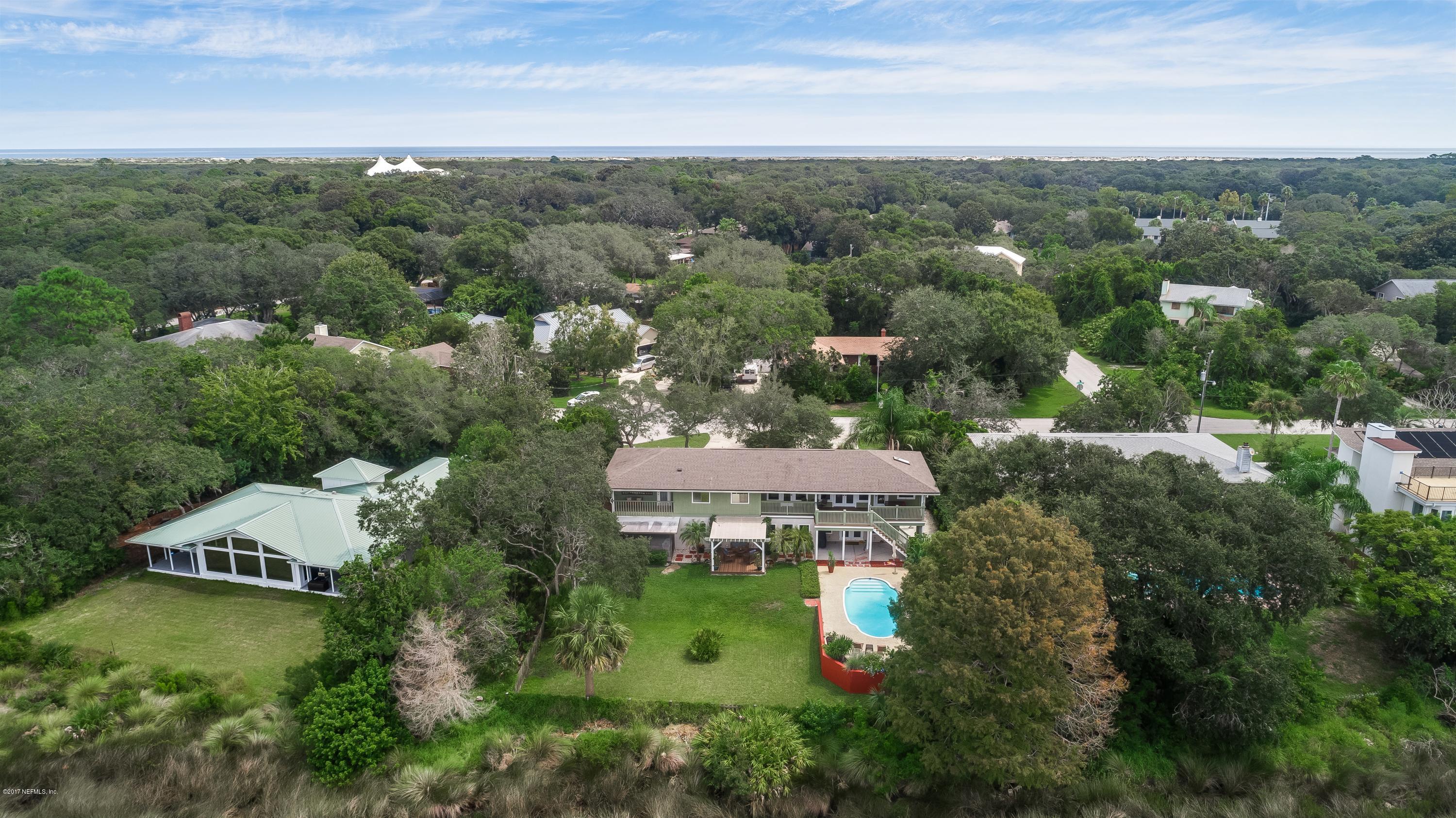 1507 San Rafael Way St. Augustine, FL 32080 - Photo 29 of 32 an aerial view of a house with a garden