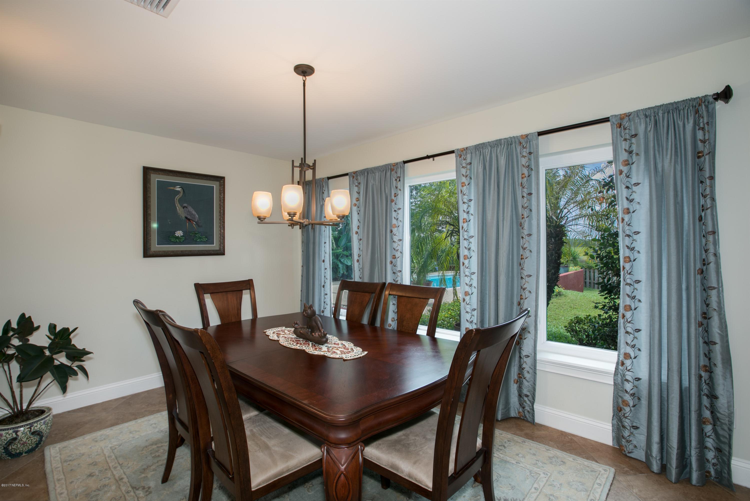1507 San Rafael Way St. Augustine, FL 32080 - Photo 4 of 32 a view of a dining room with furniture window and outside view