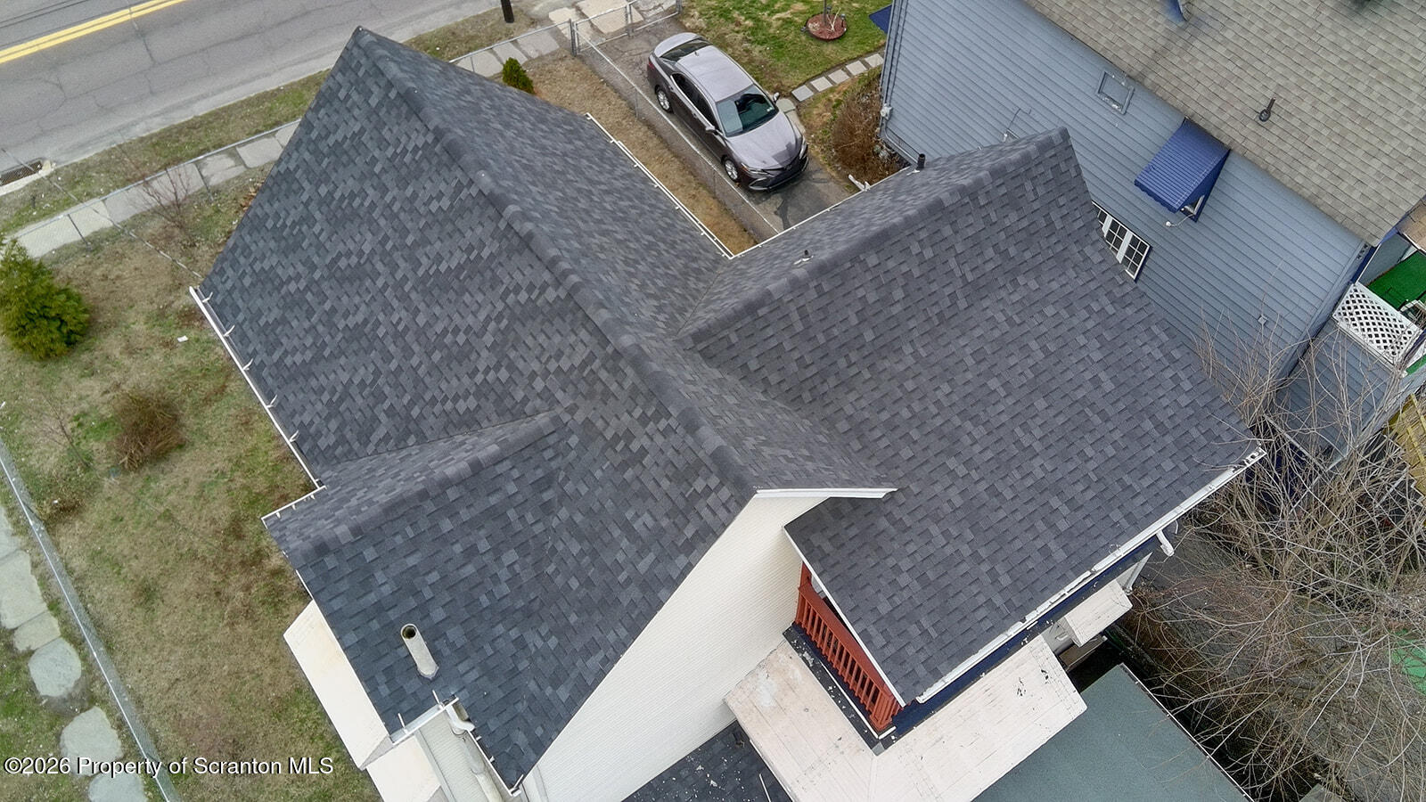 1406 North Main Avenue Scranton, PA 18508 - Photo 25 of 29 an aerial view of a house