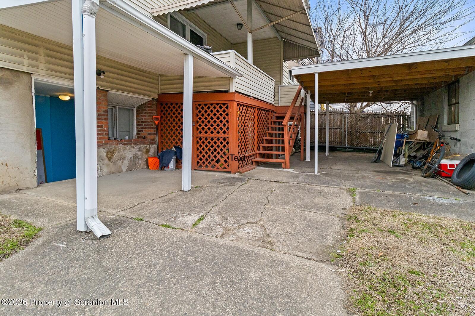 1406 North Main Avenue Scranton, PA 18508 - Photo 6 of 29 a view of a car garage of the house