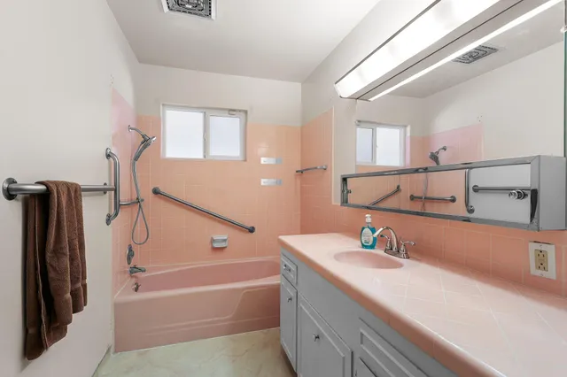 a room with a bed and a window