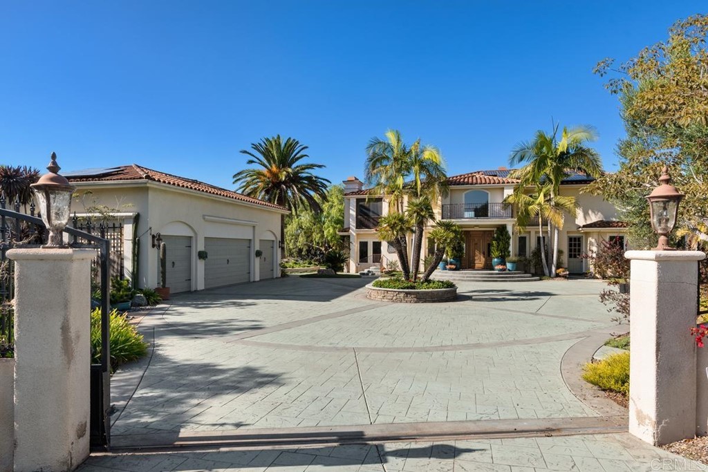 1620 Bella Vista Drive Encinitas, CA 92024 - Photo 35 of 35 a view of a house with palm trees