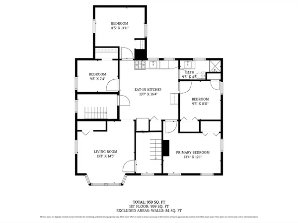 a picture of a book and a bed