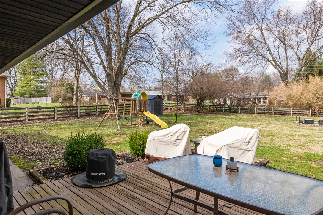 4102 Ridgetop Drive Bellbrook, OH 45305 - Photo 29 of 33 This spacious backyard offers a perfect setting for outdoor relaxation and recreation.