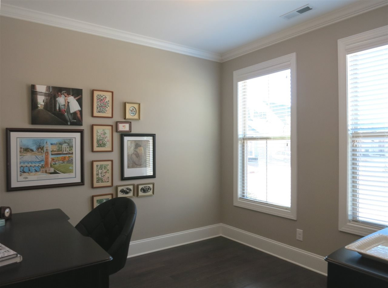 3916 Rock Rose Lane Raleigh, NC 27612 - Photo 3 of 25 View of the Living Rm/Office/Study off the Foyer. Living Room