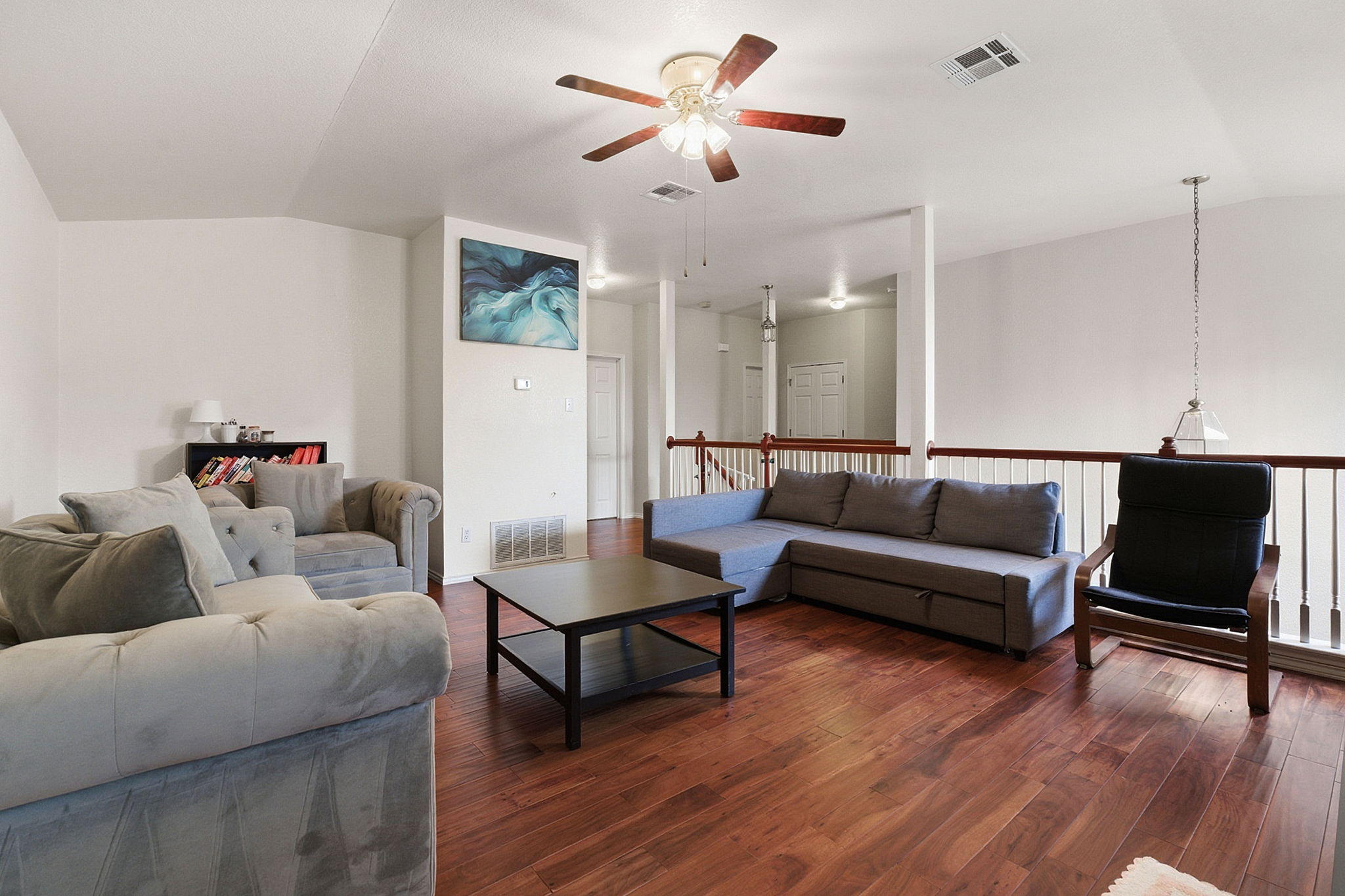 1424 Marsh Harbour Drive Round Rock, TX 78664 - Photo 14 of 23 Upstairs Living