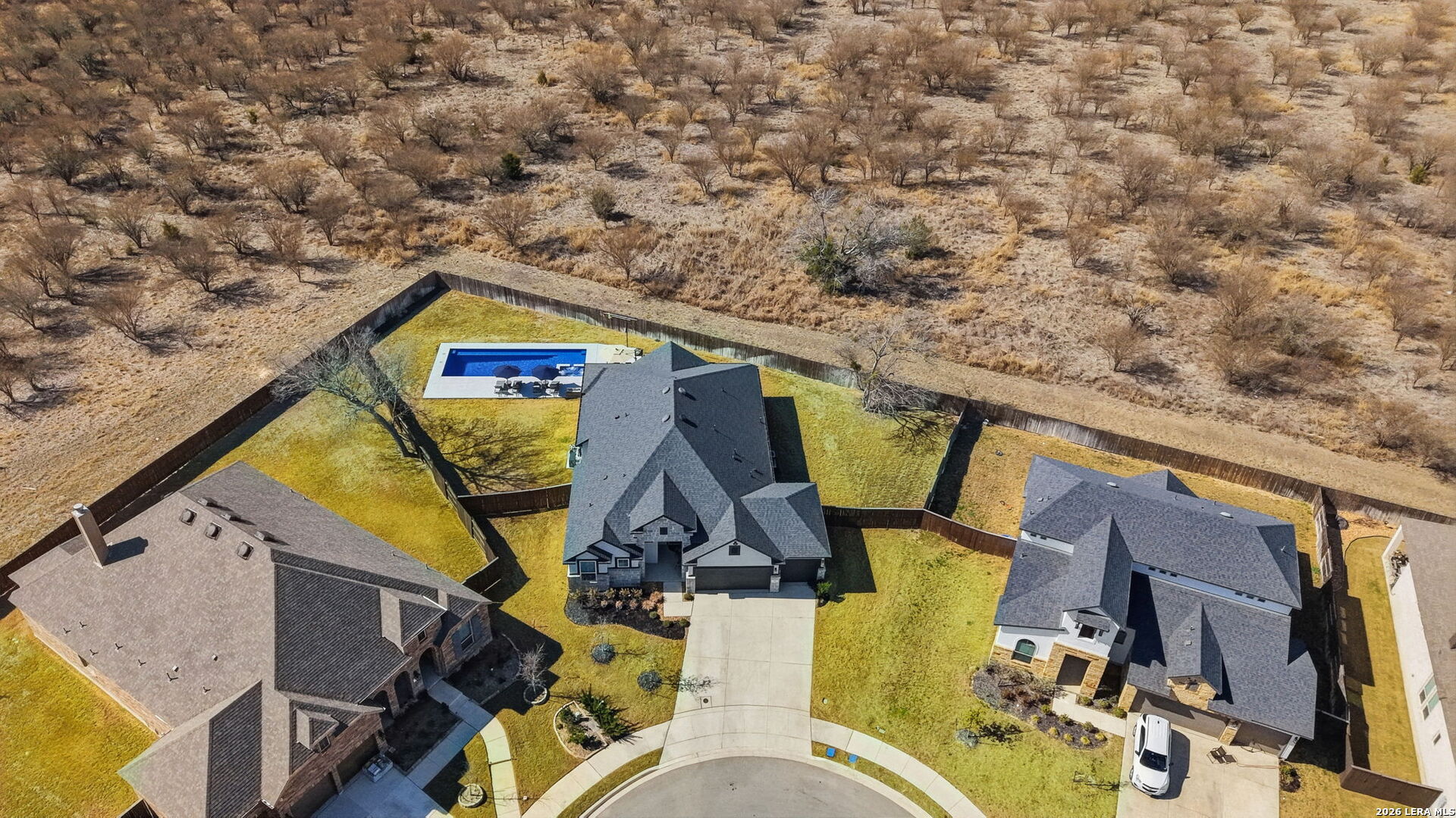 405 Corwin Cibolo, TX 78108 - Photo 45 of 46 a view of swimming pool with seating area