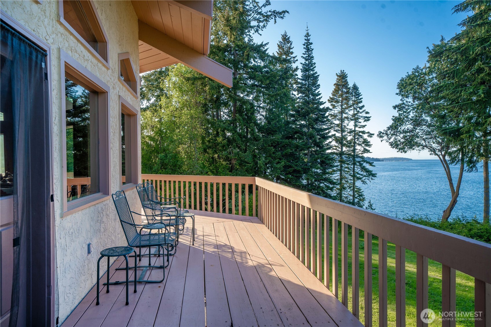 491 Bachelor Road Sequim, WA 98382 - Photo 33 of 39 a view of balcony with furniture