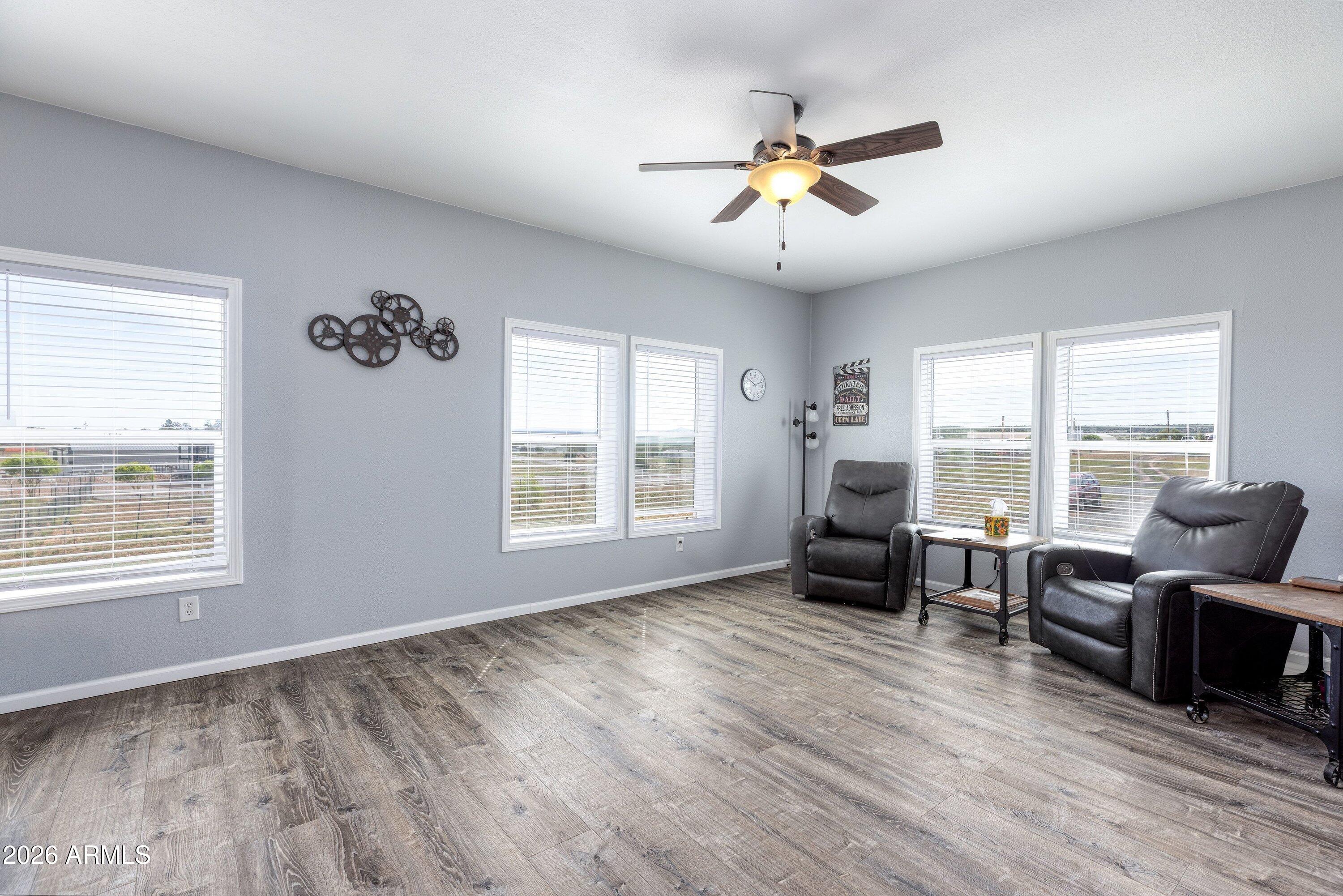 6644 Avanti Way Show Low, AZ 85901 - Photo 16 of 29 a living room with furniture and two window