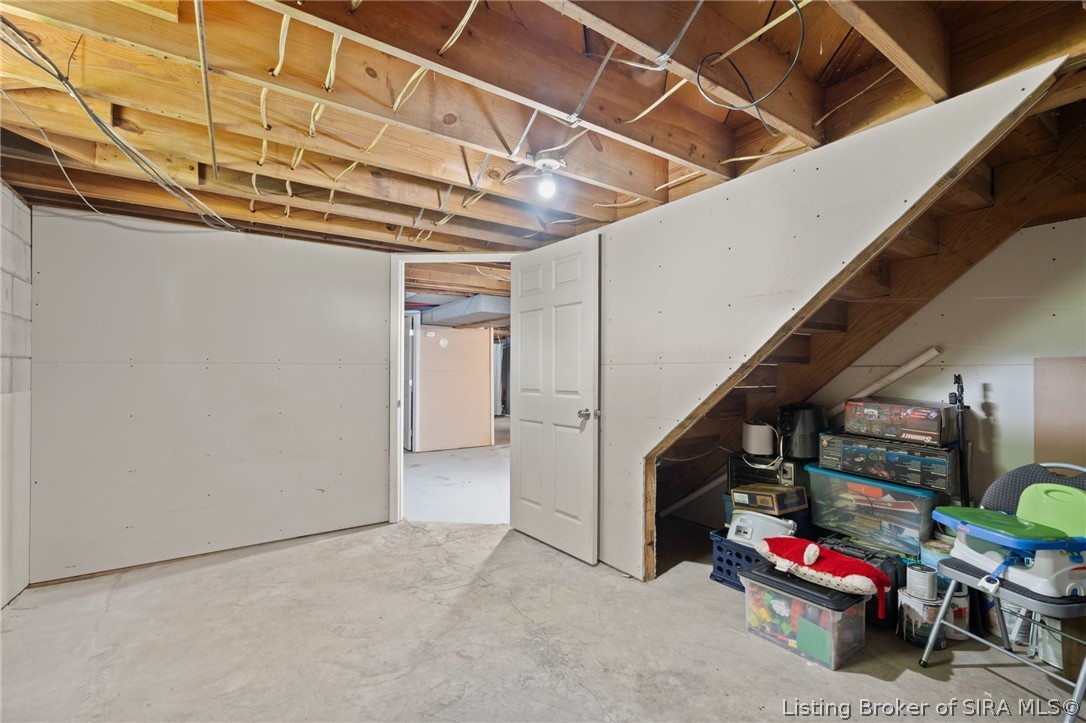 1610 West Bennett Road English, IN 47118 - Photo 43 of 52 basement.