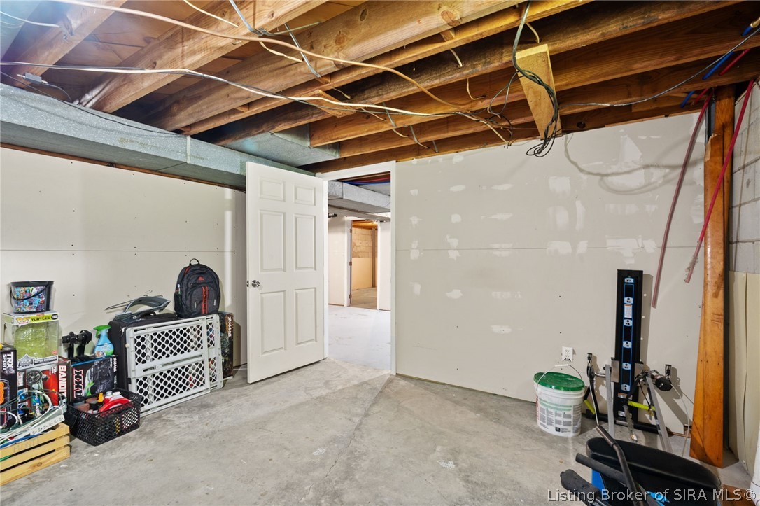 1610 West Bennett Road English, IN 47118 - Photo 45 of 52 basement.