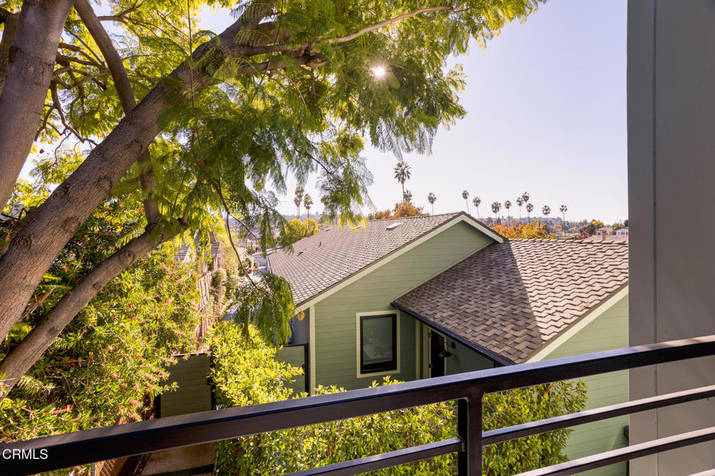 4947 Stratford Road Los Angeles, CA 90042 - Photo 15 of 30 a view of a balcony with a tree