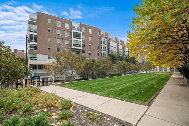 a locker room with a window