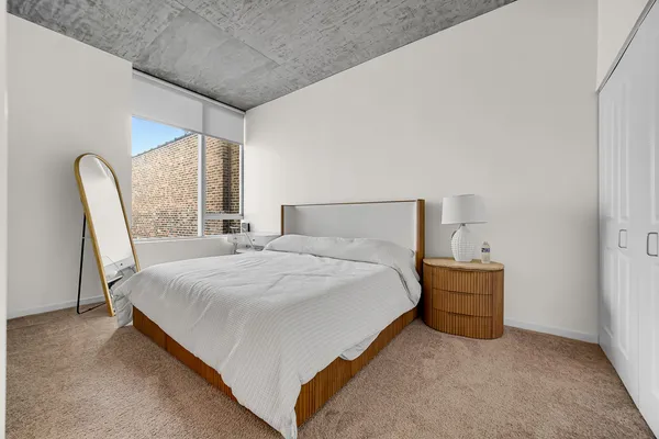 a view of a storage & utility room with wooden floor