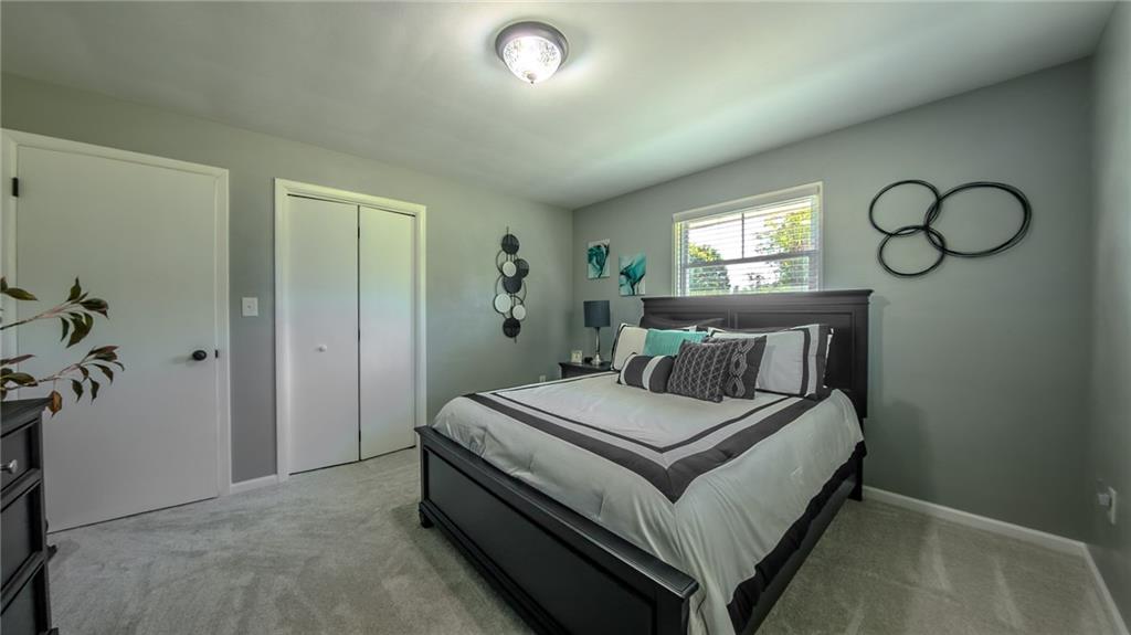 7 Indian Lane Vanderbilt, PA 15486 - Photo 31 of 38 a bed room with a bed and a window