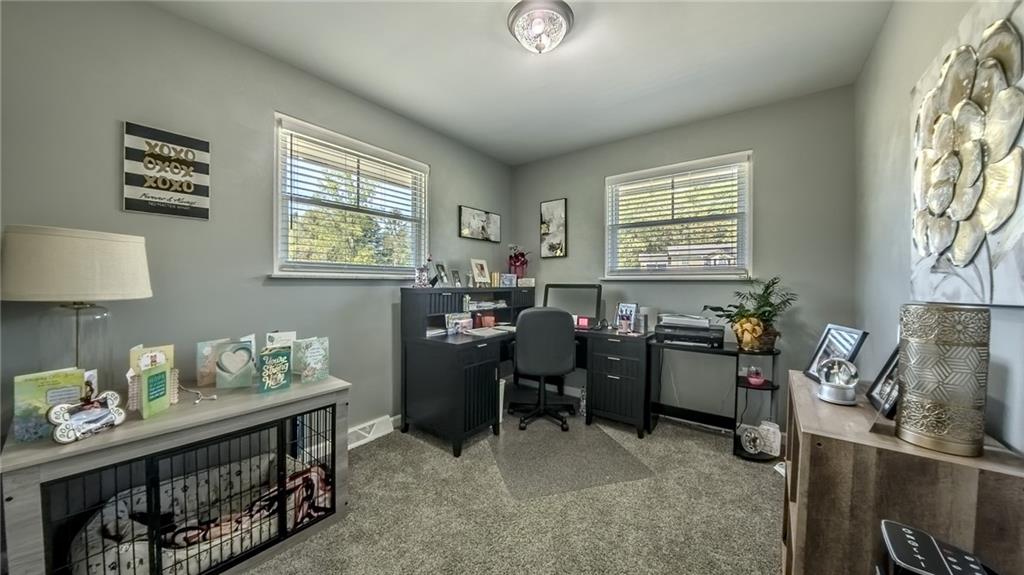 7 Indian Lane Vanderbilt, PA 15486 - Photo 33 of 38 a bedroom with a workspace