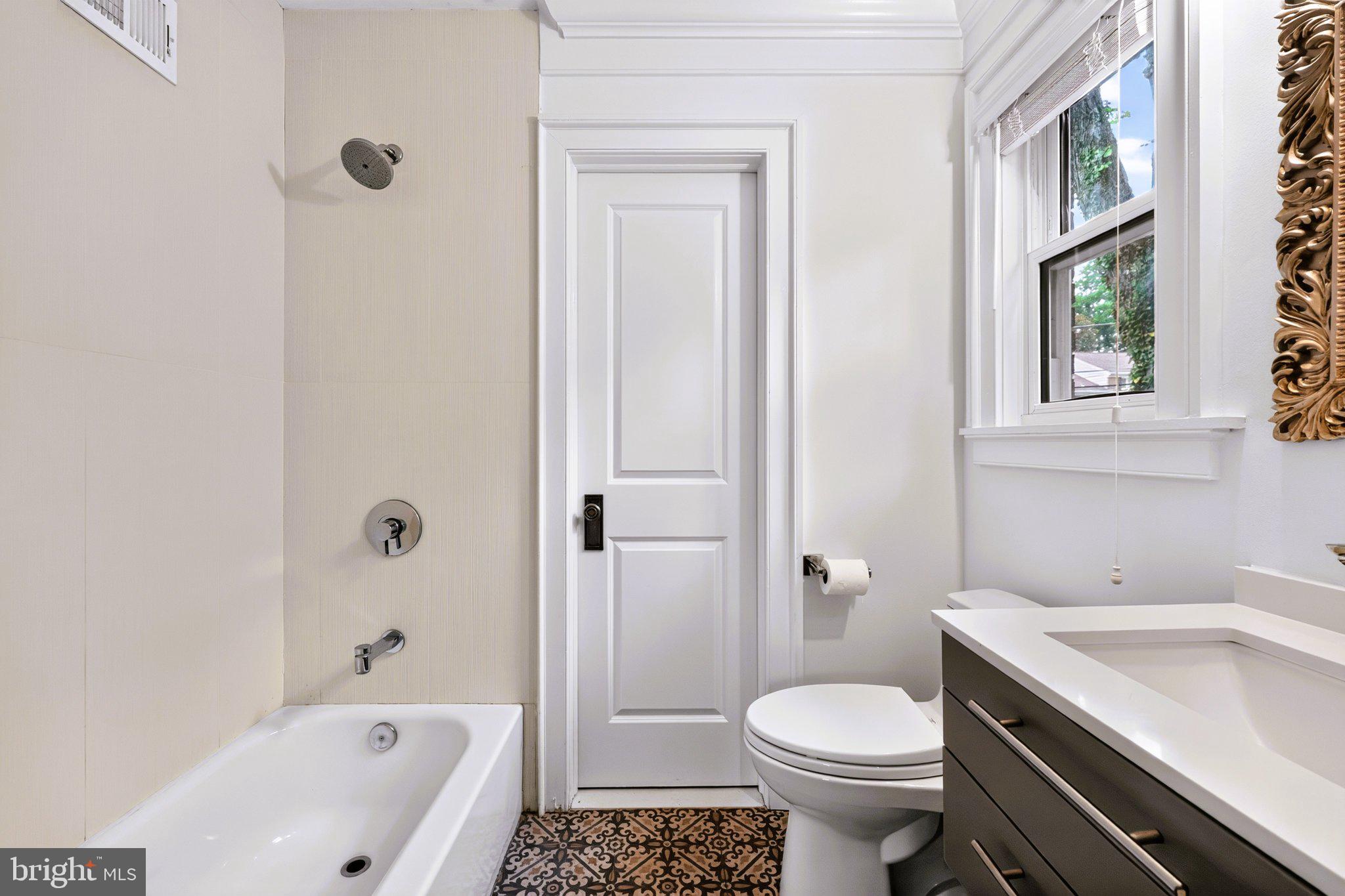9901 Belhaven Road Bethesda, MD 20817 - Photo 30 of 32 Modern bathroom with elegant details.