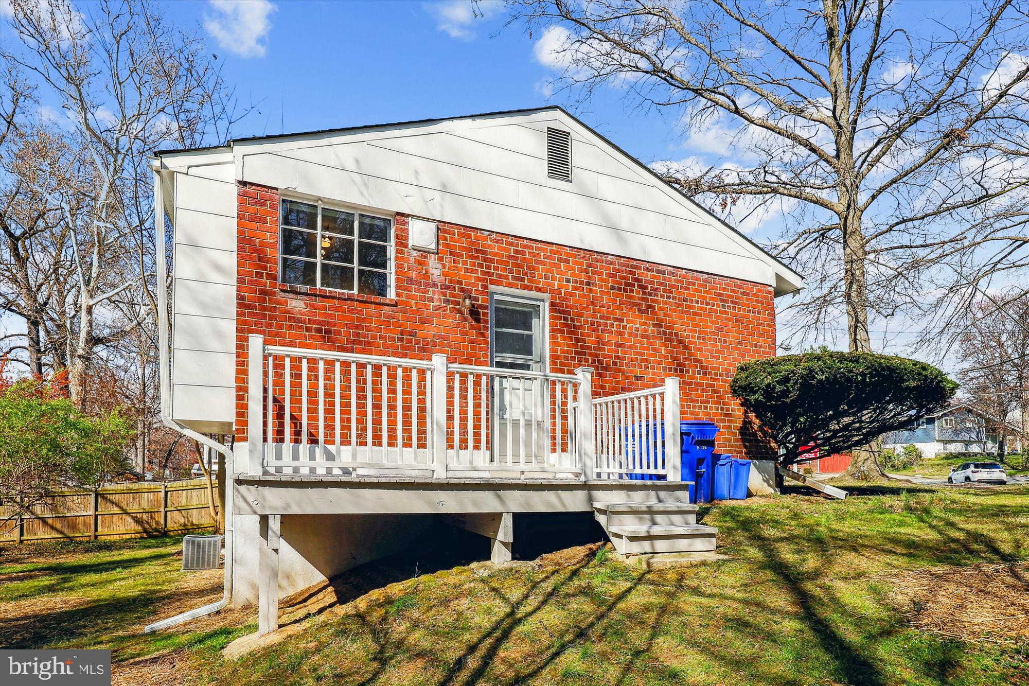 4408 Emden Street Silver Spring, MD 20906 - Photo 42 of 47 Side Yard with deck
