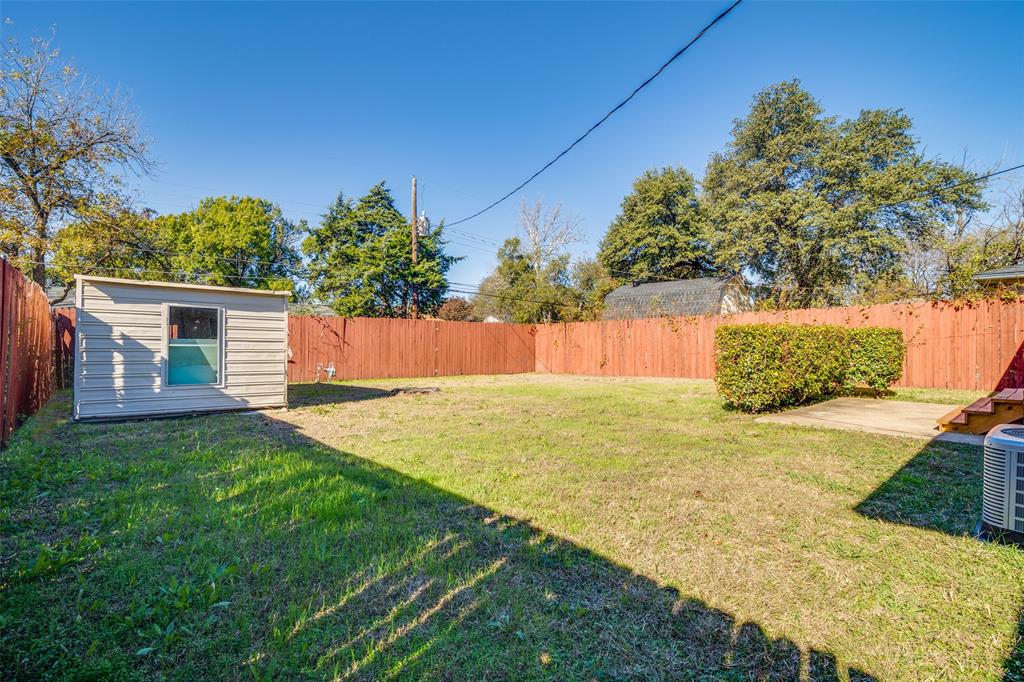 9209 Rustown Drive Dallas, TX 75228 - Photo 26 of 28 a view of a backyard